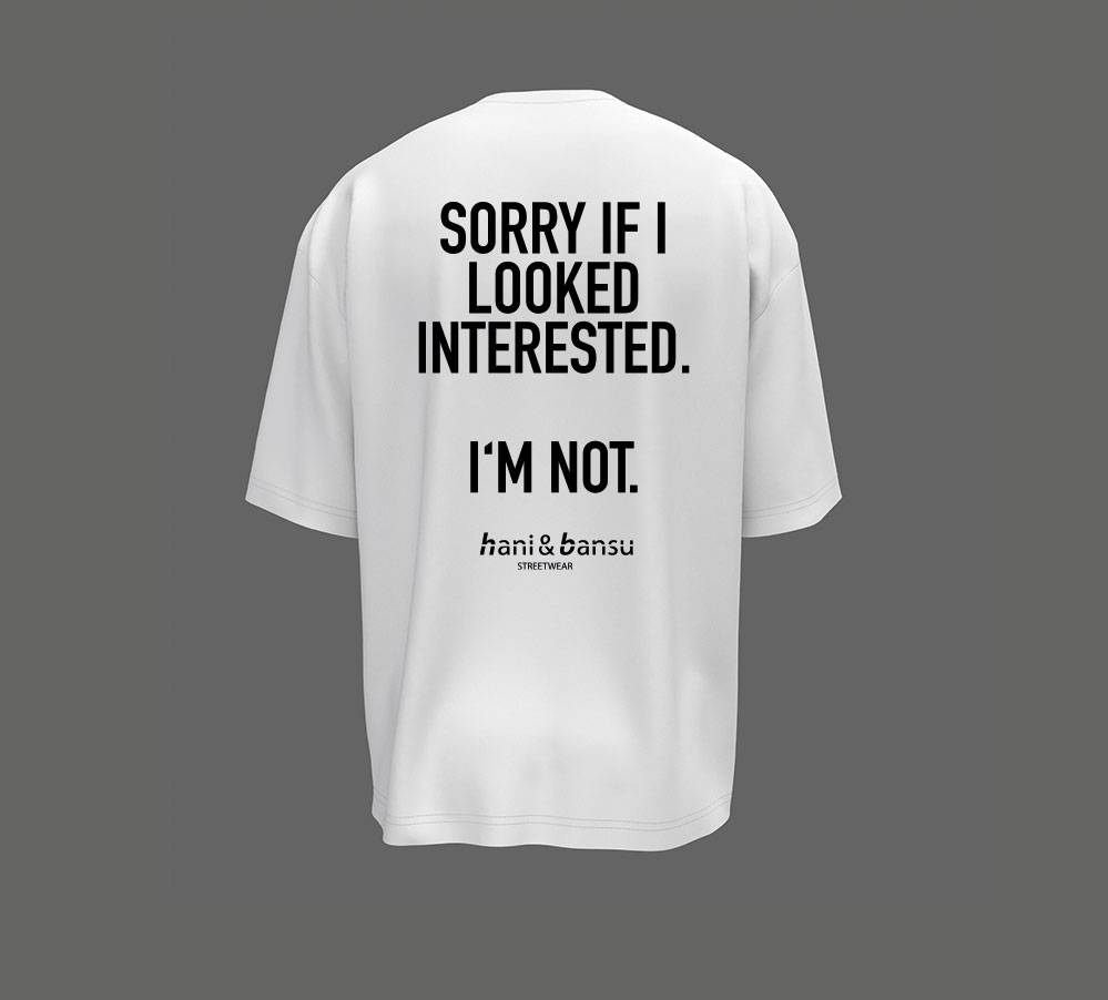 I'M NOT Oversized Shirt - UNISEX – Bild 3